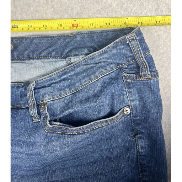 Torrid Jeans Womens 24R Blue High Rise Skinny Dark Wash Denim Comfort Western - Picture 4 of 14